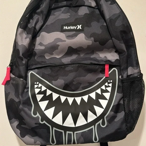 Hurley NWT shark backpack - Picture 3 of 4